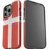 Denmark Flag Distressed iPhone 13 Pro Impact Case